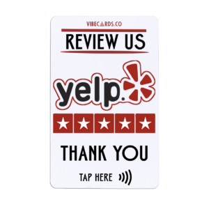Yelp Review Card - Buy 1 Get 1 Free (total 2 cards