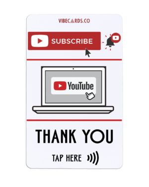 Youtube Subscribe Card